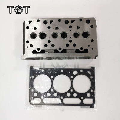 1A033-03043 Kubota D1703 सिलेंडर हेड U35 L3430 खुदाई करने वाले इंजन के पुर्जे