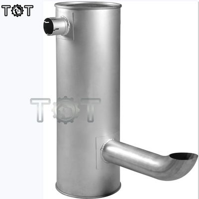 KATO HD1430 6D24 इंजन के लिए खुदाई मोटर वाहन मफलर