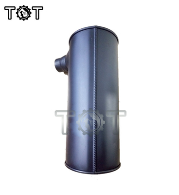 PC300-5 6D108 बुलडोजर इंजन निकास मफलर एल्युमिनियम आयरन कोमात्सु मफलर